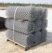 A-175 Unused Galvanized Chainlink Fencing
