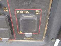 A-121  Predator 6500 Gas Generator
