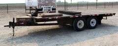 A-117  2001 SPCN Flatbed Equipment Trailer