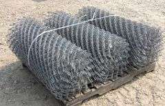 A-176 Unused Galvanized Chainlink Fencing
