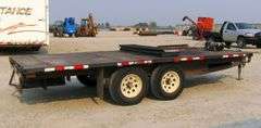 A-117  2001 SPCN Flatbed Equipment Trailer