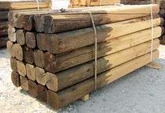 A-113 Wooden Fence Posts (25)