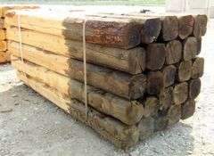 A-115 Wooden Fence Posts (25)