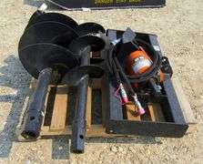 A-200 Unused Wolverine Skid Steer Auger (2)