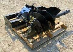 A-200 Unused Wolverine Skid Steer Auger (2)