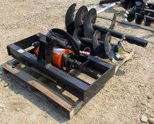 A-210  Unused Wolverine Skid Steer Auger (2)