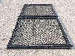 A-189 Double Drive Metal Chainlink Gates