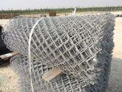 A-175 Unused Galvanized Chainlink Fencing