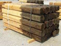 A-112 Wooden Fence Posts (25)