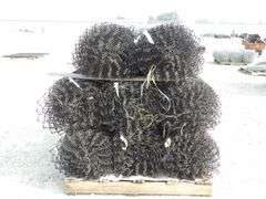 A-174 Unused Black Chainlink Fencing