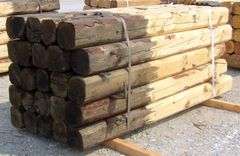 A-115 Wooden Fence Posts (25)