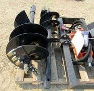 A-210  Unused Wolverine Skid Steer Auger (2)