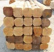 A-113 Wooden Fence Posts (25)