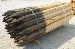 A-106 Wooden Fence Posts (50)