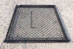 A-179 Unused Black Metal Chainlink Gates