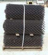 A-174 Unused Black Chainlink Fencing