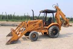A-103 Case 580K Backhoe