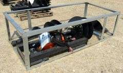 A-209  Unused Wolverine Skid Steer Auger (2)