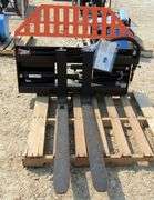 A-211  Unused Wolverine Hydraulic Skid Steer Pallet Forks