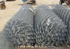 A-176 Unused Galvanized Chainlink Fencing