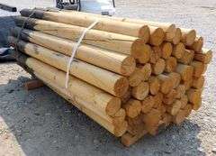 A-106 Wooden Fence Posts (50)