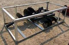 A-209  Unused Wolverine Skid Steer Auger (2)