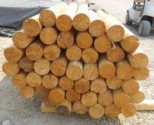 A-106 Wooden Fence Posts (50)