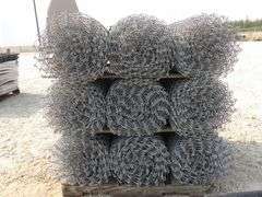 A-175 Unused Galvanized Chainlink Fencing