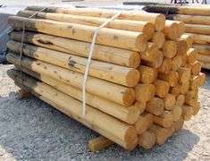 A-108 Wooden Fence Posts (50)