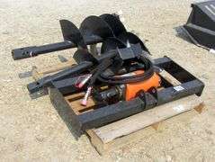 A-200 Unused Wolverine Skid Steer Auger (2)