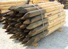 A-108 Wooden Fence Posts (50)