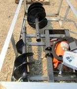 A-212  Unused Wolverine Skid Steer Auger (2)