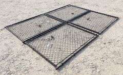 A-188 Double Drive Metal Chainlink Gates