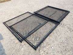 A-187 Double Drive Metal Chainlink Gates