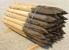 A-108 Wooden Fence Posts (50)