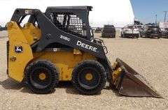 H-1279 John Deere 318G Skid Steer Loader