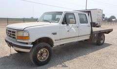 A-199 1994 Ford F350 Flatbed Pickup