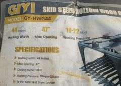 A-125 GIYI Mini Skid Steer Grapple