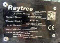A-203  Unused Raytree Skid Steer 6 Way Blade