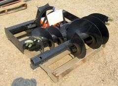 A-210  Unused Wolverine Skid Steer Auger (2)