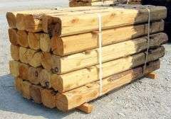A-116 Wooden Fence Posts (25)