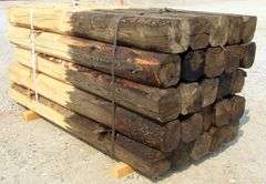 A-114 Wooden Fence Posts (25)