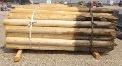 A-106 Wooden Fence Posts (50)