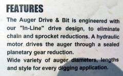 A-212  Unused Wolverine Skid Steer Auger (2)
