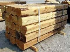 A-112 Wooden Fence Posts (25)