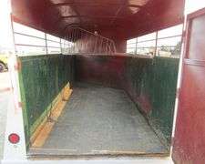 A-118 1983 Blake Stock Trailer