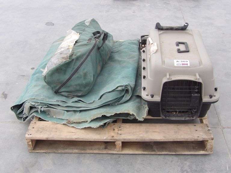 A-369 Camping Supplies & Dog Kennel & Hand Truck