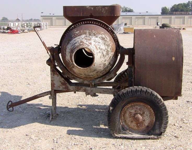 A-324 Cement Mixer Trailer