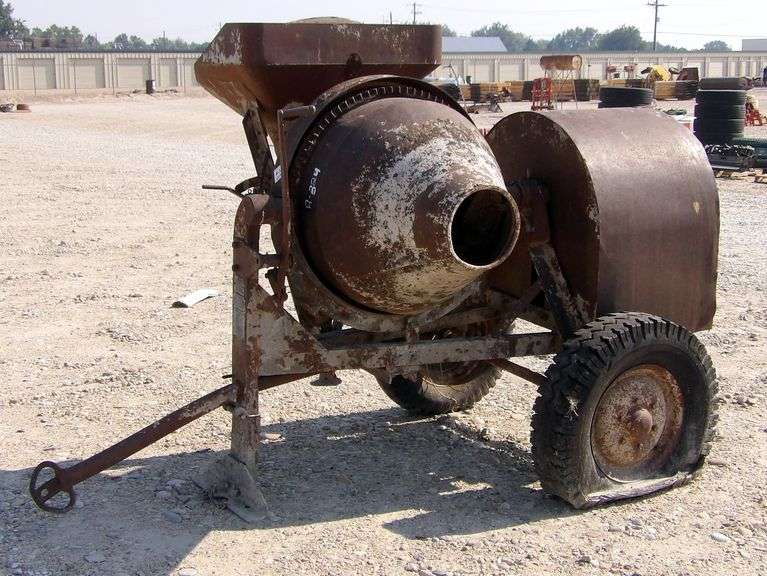 A-324 Cement Mixer Trailer