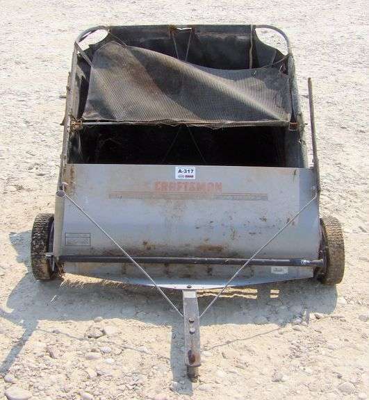 A-317 Craftsman Lawn Sweeper